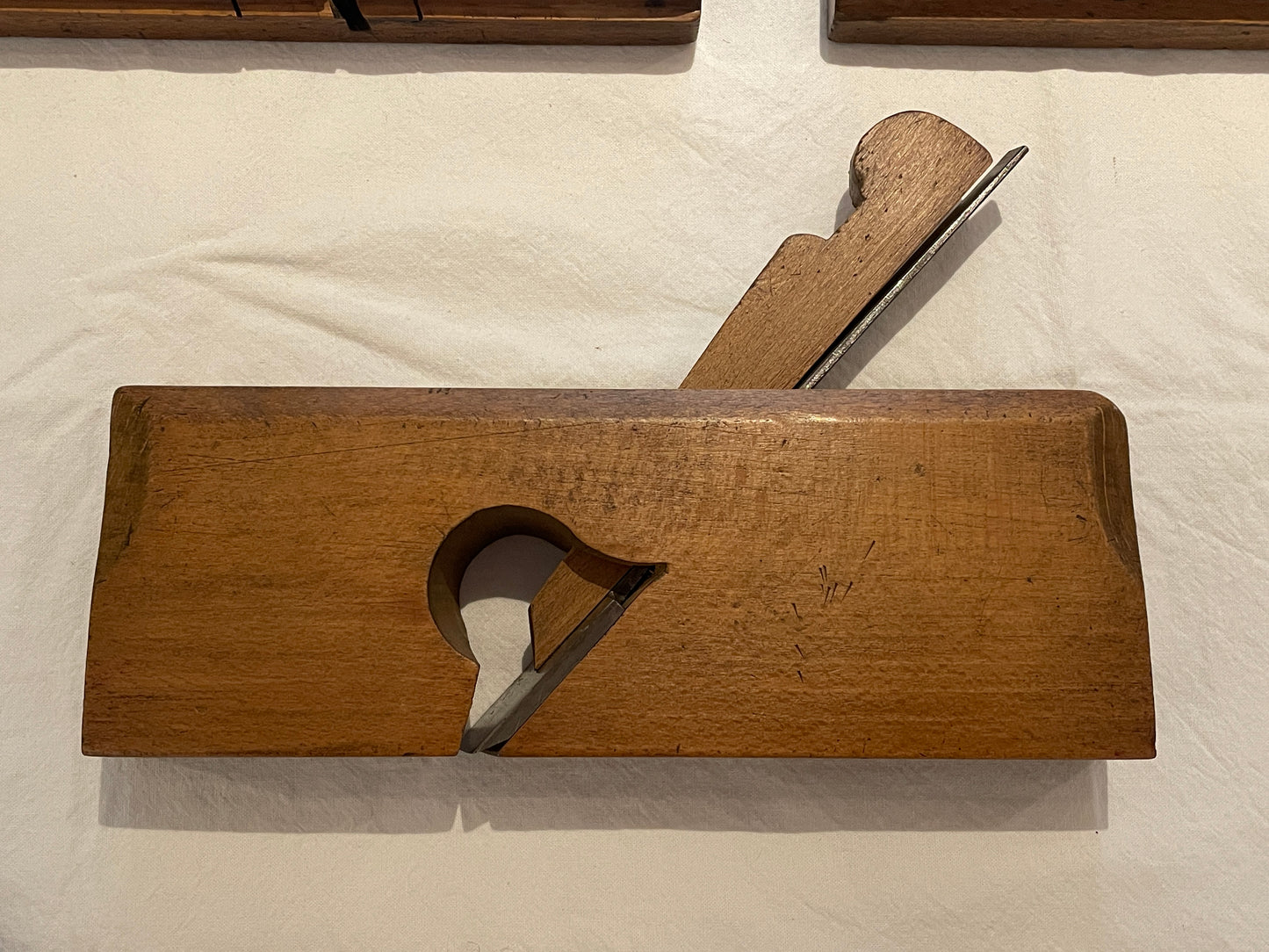 Antique British Wooden Moulding Planes – Set of Five Mixed Makers & Profiles (19th–Early 20th Century) 2