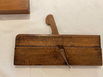 Antique British Wooden Moulding Planes – Set of Five Mixed Makers & Profiles (19th–Early 20th Century) 2