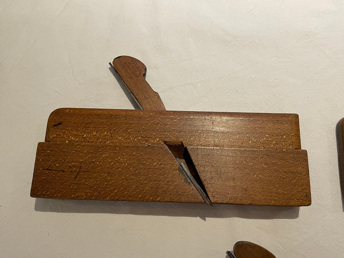 Antique British Wooden Moulding Planes – Set of Five Mixed Makers (19th–Early 20th Century)3