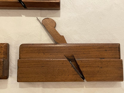Antique British Beech Moulding Planes – Set of 5 Mixed Profiles with Maker’s Marks (c.1890–1920)4
