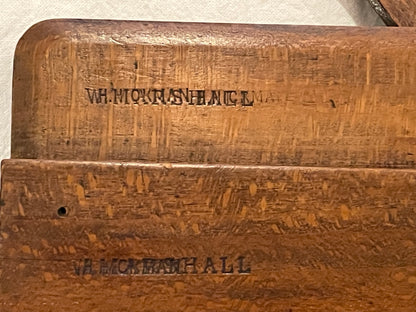 Set of 5 Antique British Wooden Moulding Planes – Including Hickman & Blackman Makers (19th Century)5