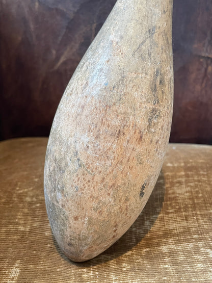 Antique British Wooden Indian Clubs – A.W. Gamages Ltd Holborn No.3 Pair (c.1900–1920)