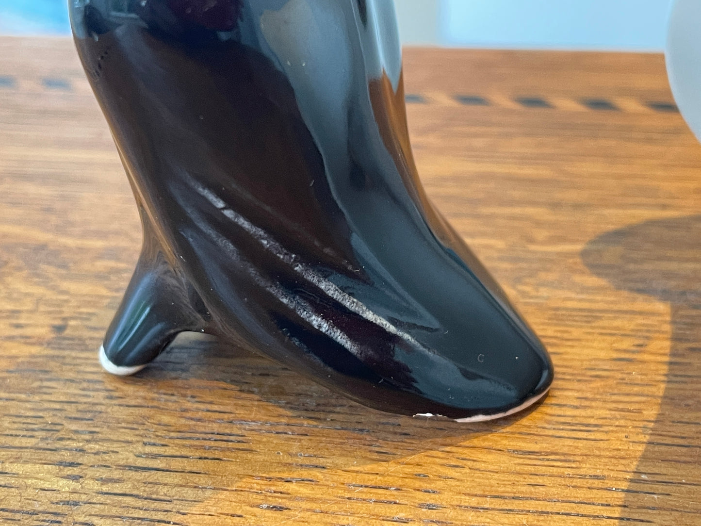 Vintage English Ceramic Pie Funnels – Nutbrown Vent & Black Bird Funnel (c.1950s–1970s)