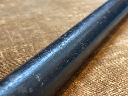 Vintage Draftsman’s Ebonite Roller – 30cm Lathe-Turned Rolling Ruler Component (c.1900–1930)