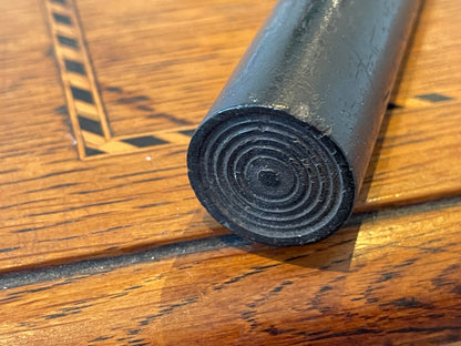 Vintage Draftsman’s Ebonite Roller – 30cm Lathe-Turned Rolling Ruler Component (c.1900–1930)
