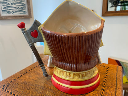Royal Doulton Character Jug – The Red Queen D6777 (1987) – Alice in Wonderland Series