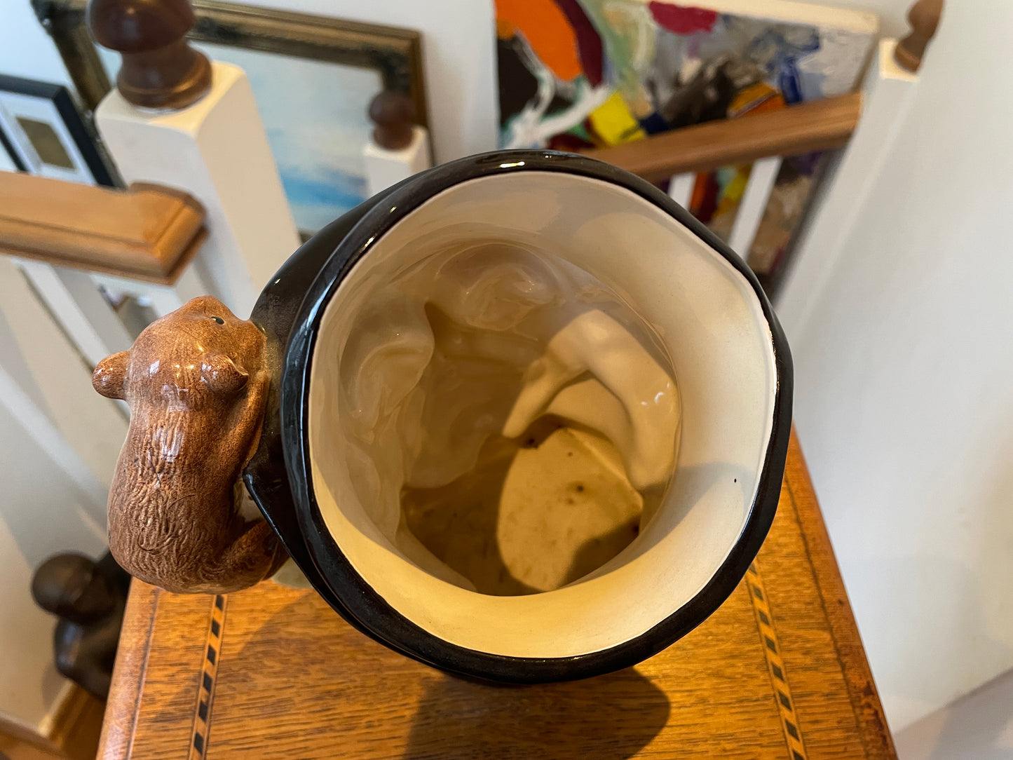 Vintage English Ceramic Character Jug – Royal Doulton ‘Mad Hatter’ D6598 (c.1970–1973)