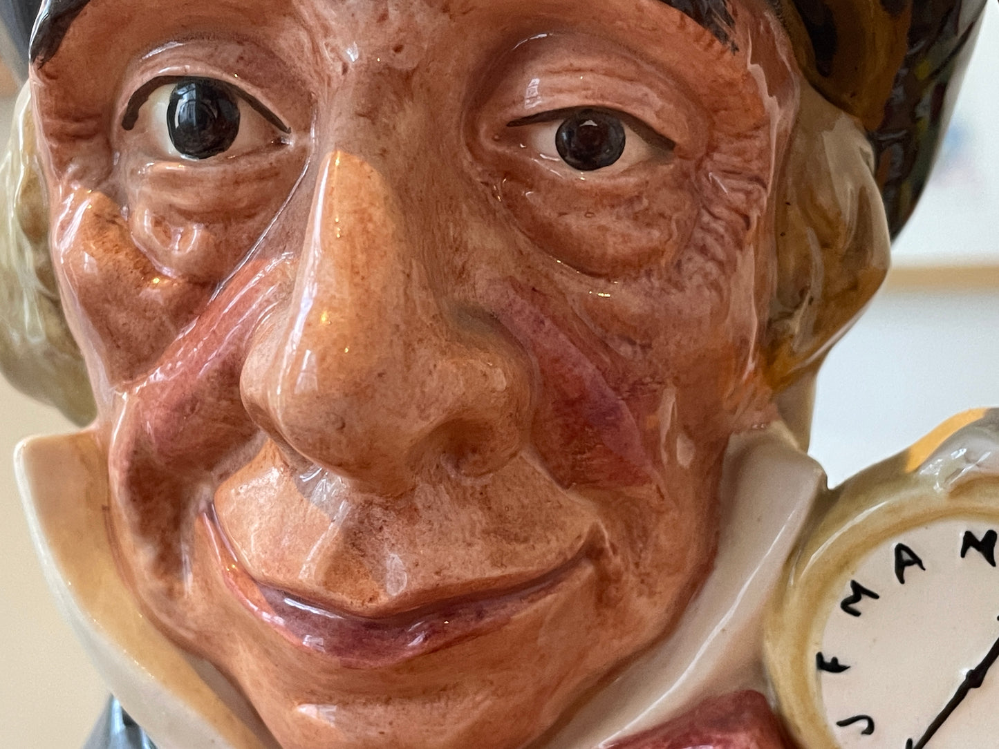 Vintage English Ceramic Character Jug – Royal Doulton ‘Mad Hatter’ D6598 (c.1970–1973)