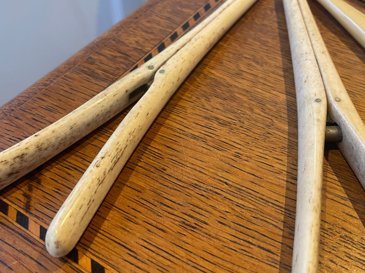 Antique Victorian Glove Stretchers – Set of Four Hand-Crafted Early 19th Century Tools (c.1880)
