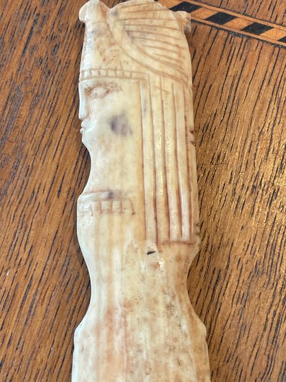 Vintage Glove Stretchers & Carved Bone Shoe Horn – Mixed Set of 3 Dressing Table Accessories (c.1900–1930)