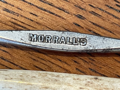 Antique British Sewing Tools – Bone Tatting Aids, Steel Stiletto & Morrall’s Crochet Hook (c.1880–1930)13