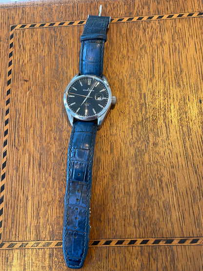 Vintage Jacques Lemans Automatic Wristwatch – Stainless Steel Dress Watch with Date Magnifier (41mm, c.2010s)