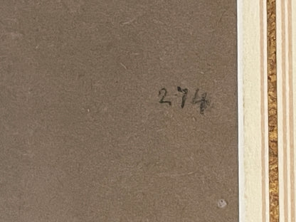 Antique British Pastel and Chalk Study – Animal Sketches on Brown Paper (c1900)