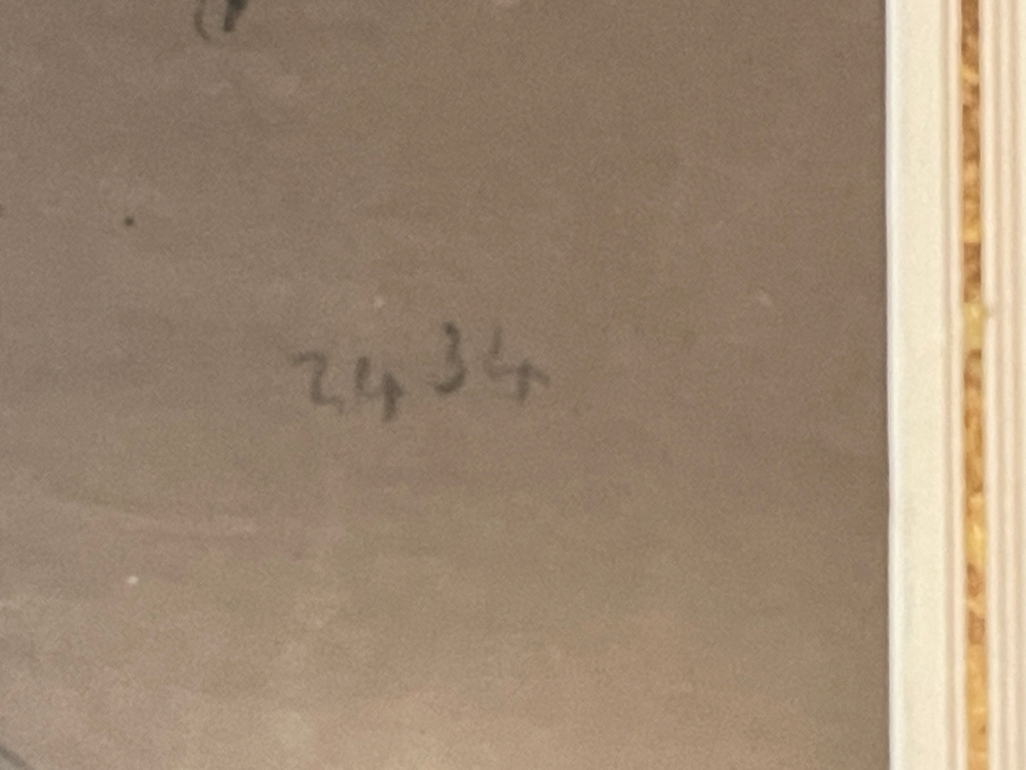 Antique British Pastel and Chalk Study – Animal Sketches on Brown Paper (c1900)