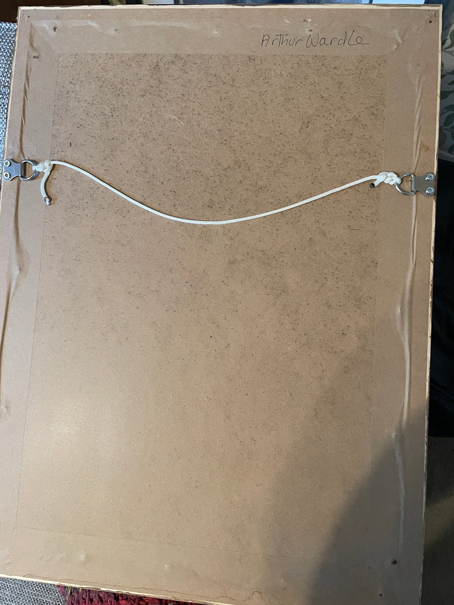 Antique British Pastel and Chalk Study – Animal Sketches on Brown Paper (c1900)