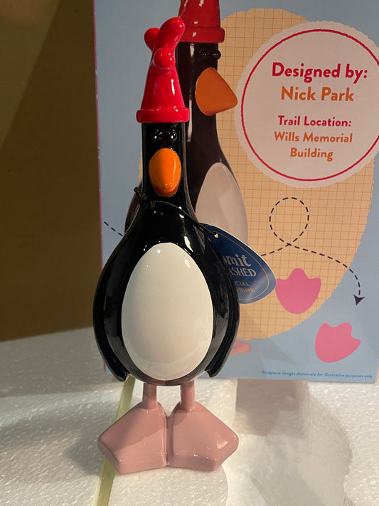 Official Feathers McGraw Figurine – Gromit Unleashed 2 by Nick Park (Boxed Collector’s Edition)