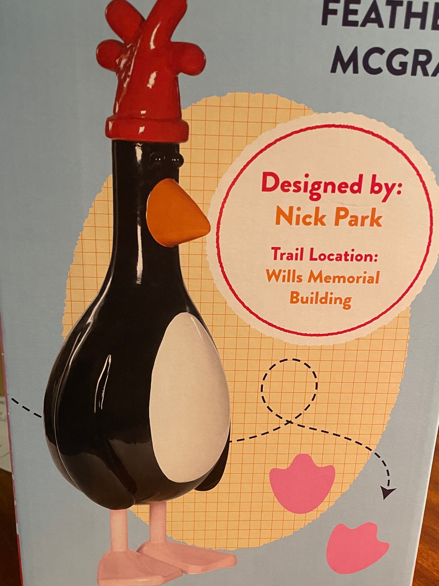 Official Feathers McGraw Figurine – Gromit Unleashed 2 by Nick Park (Boxed Collector’s Edition)