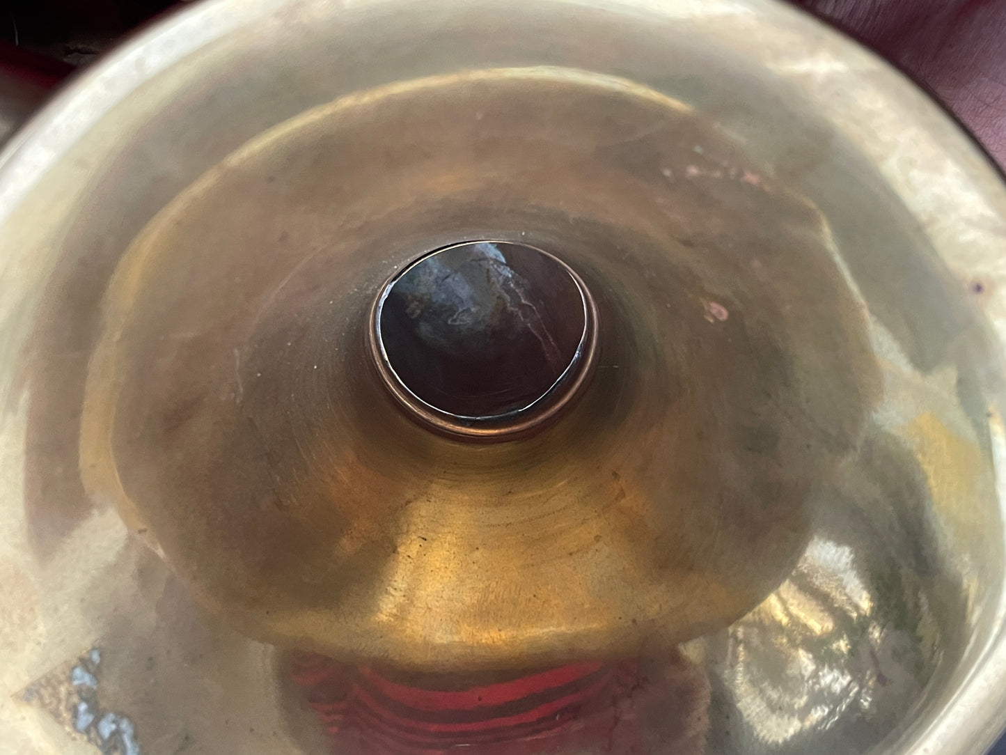 Antique Brass Motor Car Bulb Horn – Early 20th Century Vehicle Horn with Rubber Bulb (c.1920s)