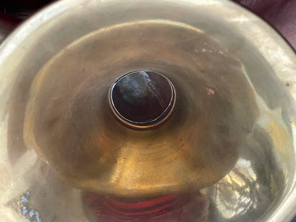 Antique Brass Motor Car Bulb Horn – Early 20th Century Vehicle Horn with Rubber Bulb (c.1920s)