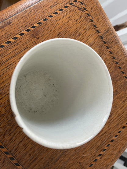 Rare 1911 King George V Coronation Beaker – A.E. Gray & Co Glebe Works Hanley Mayor of Portsmouth Presentation