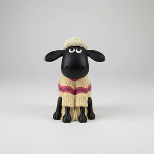 Vintage large Shaun the Sheep Money Bank Figure – Wallace and Gromit Licensed Character Ornament (c.1989)