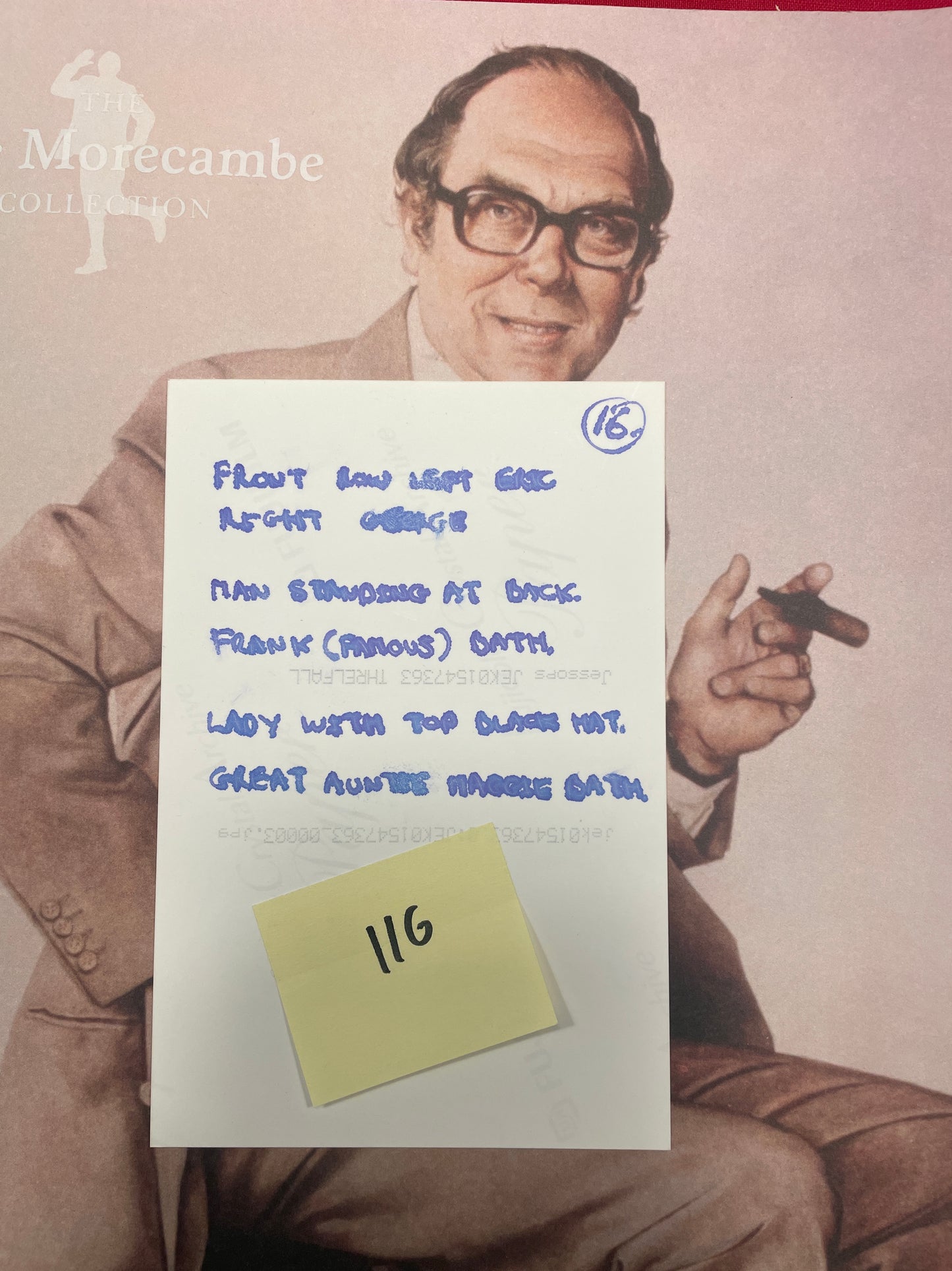 Eric Morecambe original family photograph from personal collection 101