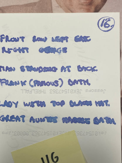 Eric Morecambe original family photograph from personal collection 101