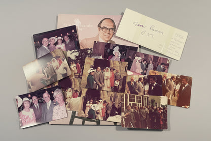 Rare Eric Morecambe original photographs in original hand written envelope from personal collection 104