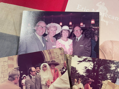 Rare Eric Morecambe original photographs in original hand written envelope from personal collection 104