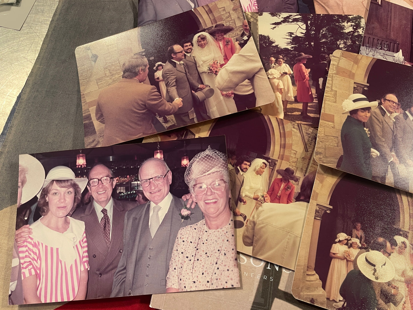 Rare Eric Morecambe original photographs in original hand written envelope from personal collection 104