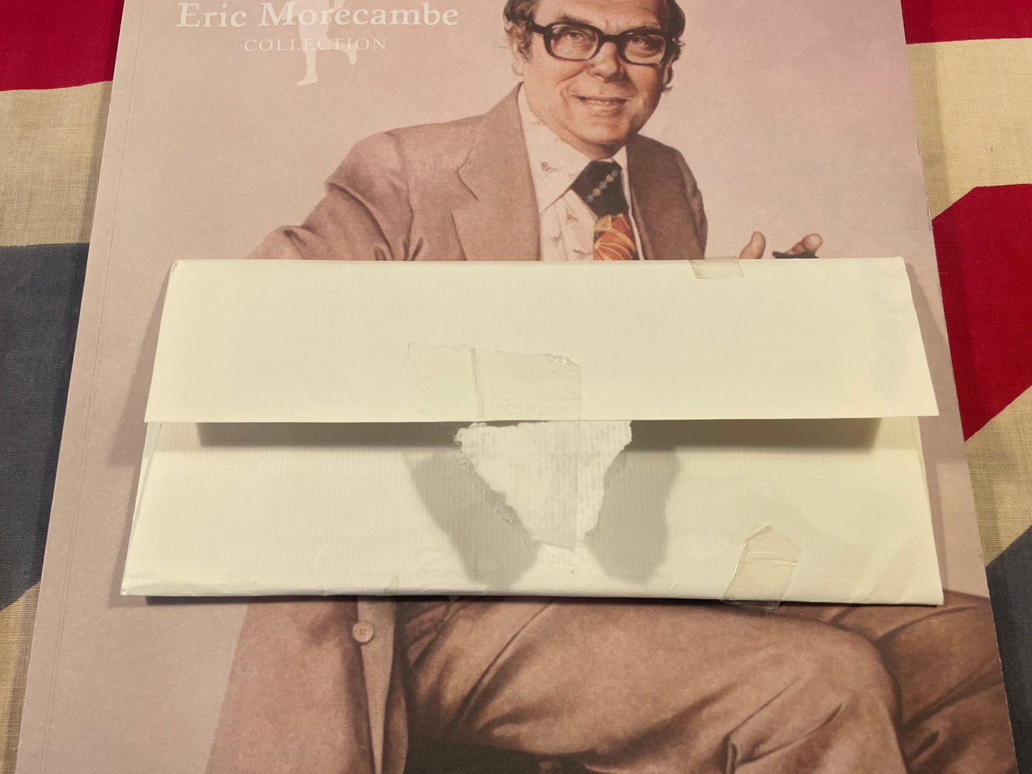 Rare Eric Morecambe original photographs in original hand written envelope from personal collection 104