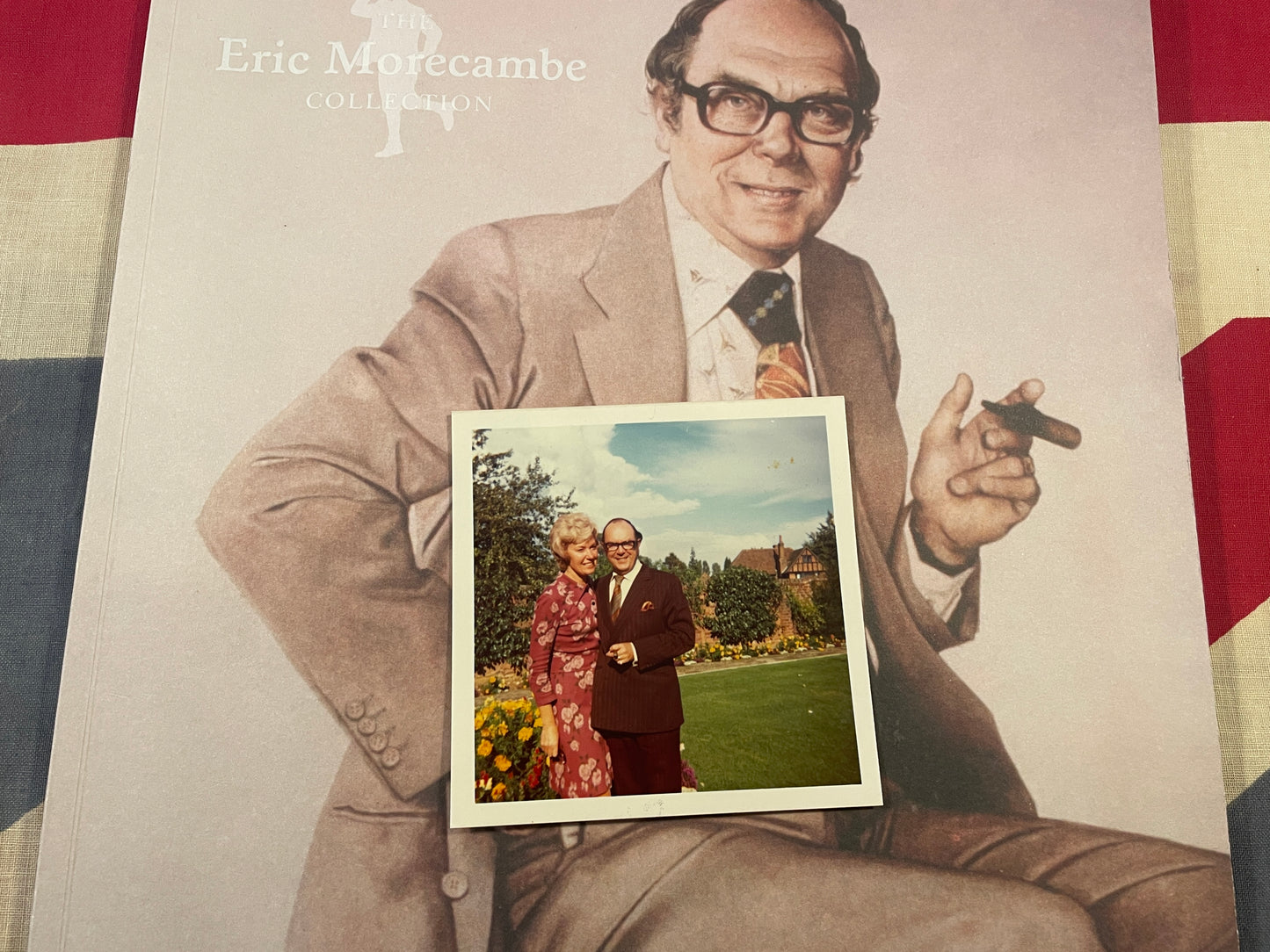 Rare Eric Morecambe original Polaroid type photograph from personal collection 105