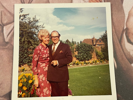 Rare Eric Morecambe original Polaroid type photograph from personal collection 105