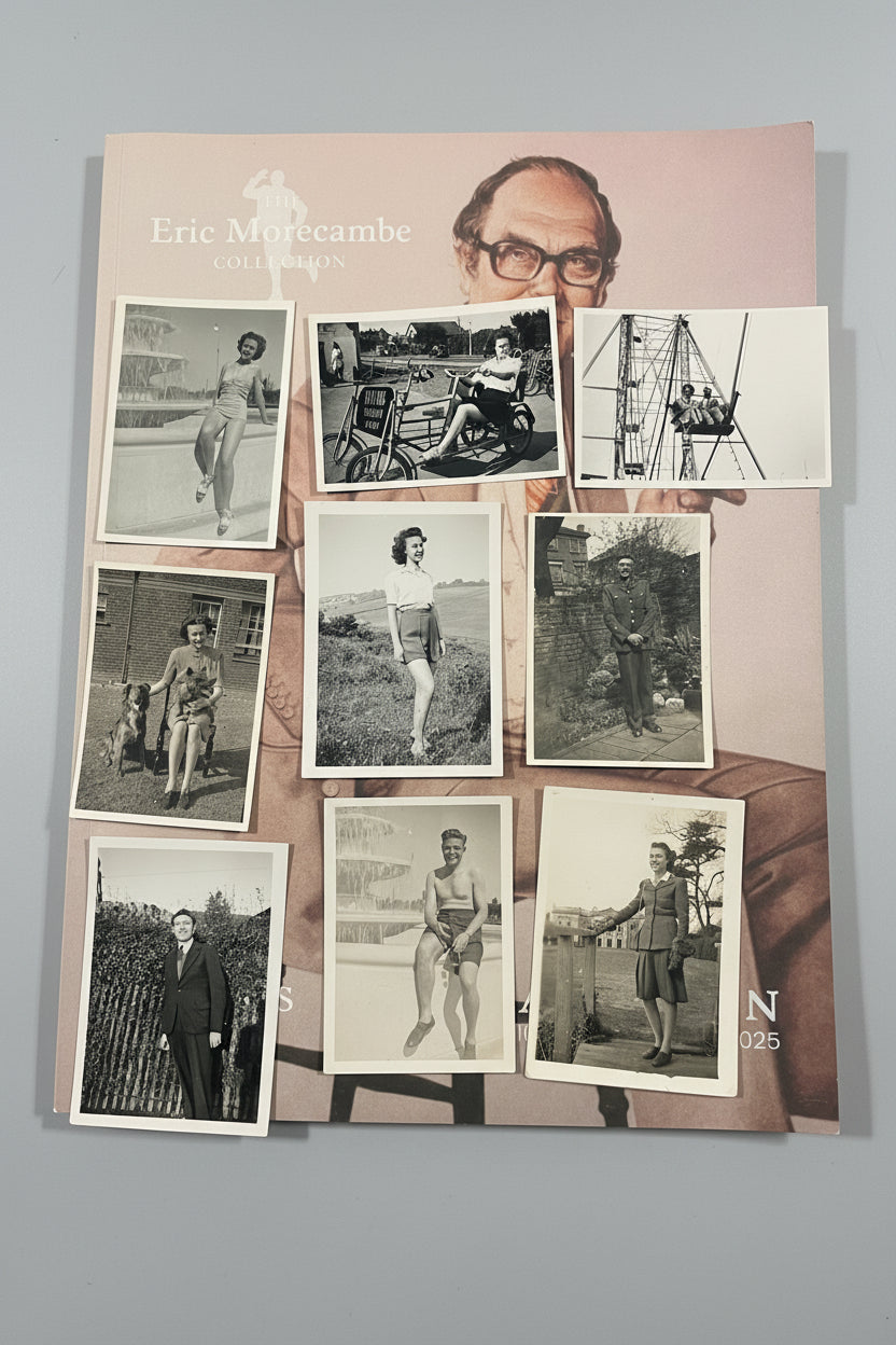 Eric Morecambe post war 40's original photographs from personal collection 107