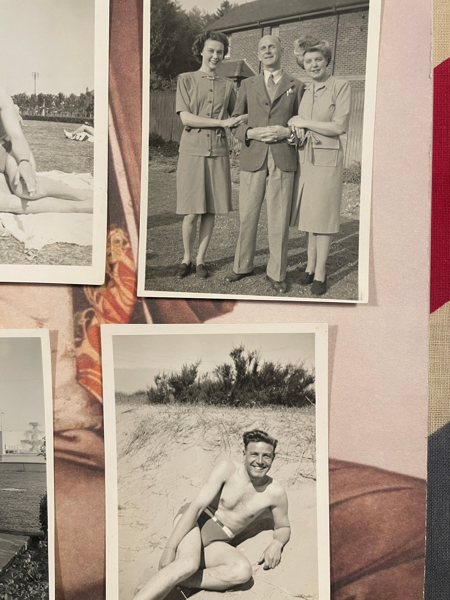 Eric Morecambe original 40's photographs from personal collection 108