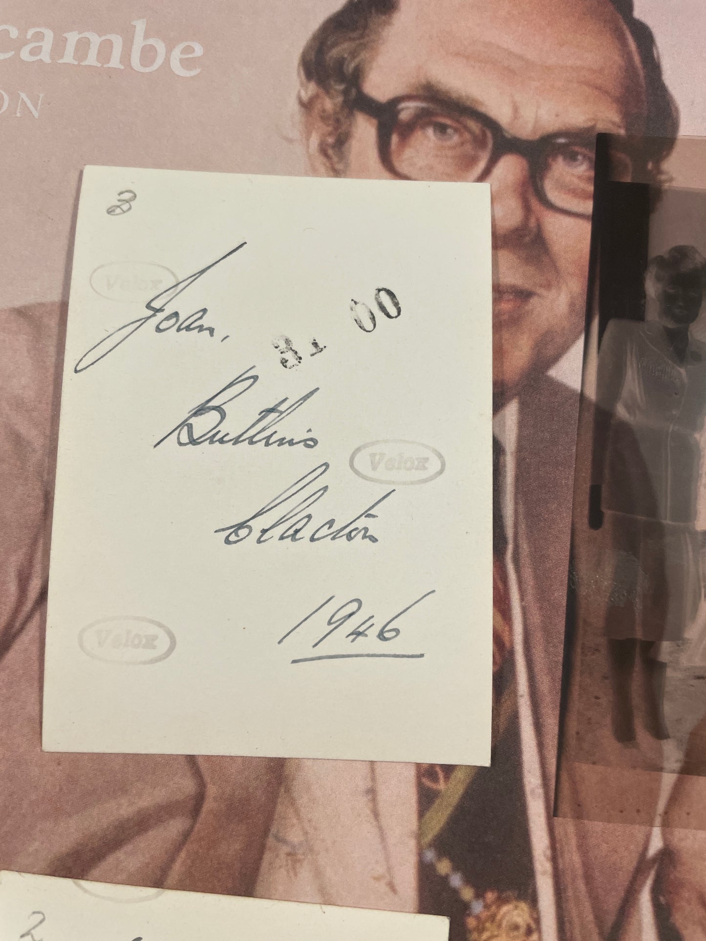 Eric Morecambe original 40's photographs  from personal collection 109