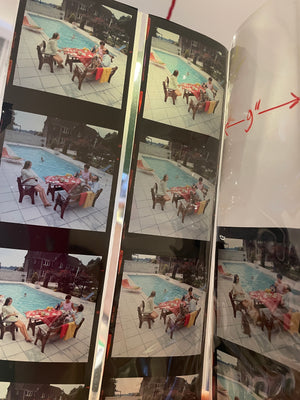 Eric Morecambe original photographs at home around his pool  from personal collection 112