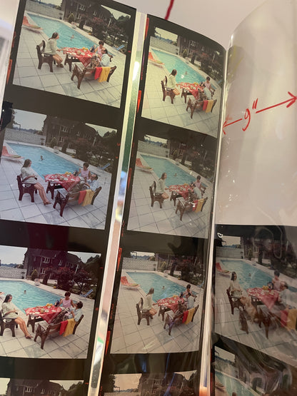 Eric Morecambe original photographs at home around his pool  from personal collection 112