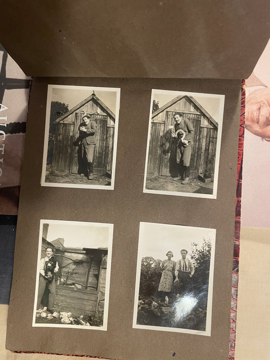 Eric Morecambe original photograph book of Arthur Tolcher famous harmonica player 114