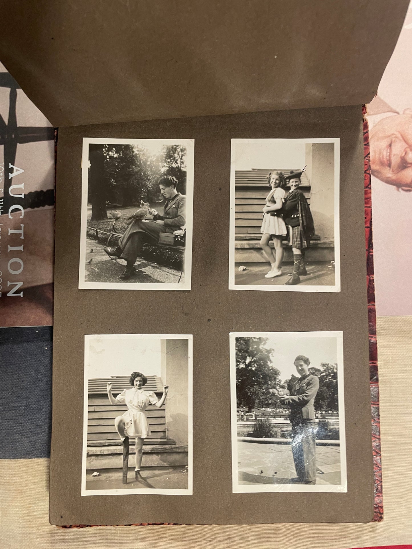Eric Morecambe original photograph book of Arthur Tolcher famous harmonica player 114