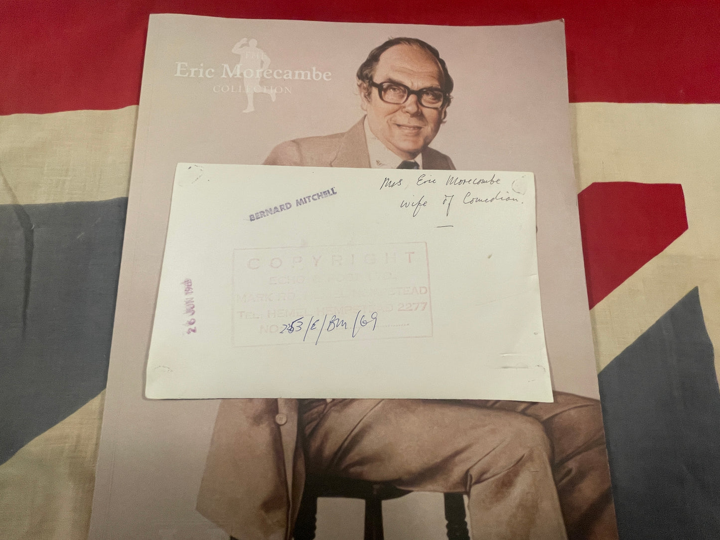 Eric Morecambe original photograph of his wife  from personal collection 115
