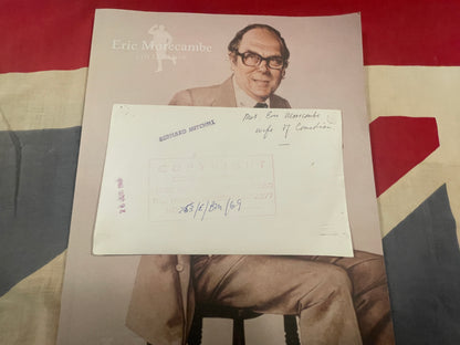 Eric Morecambe original photograph of his wife  from personal collection 115