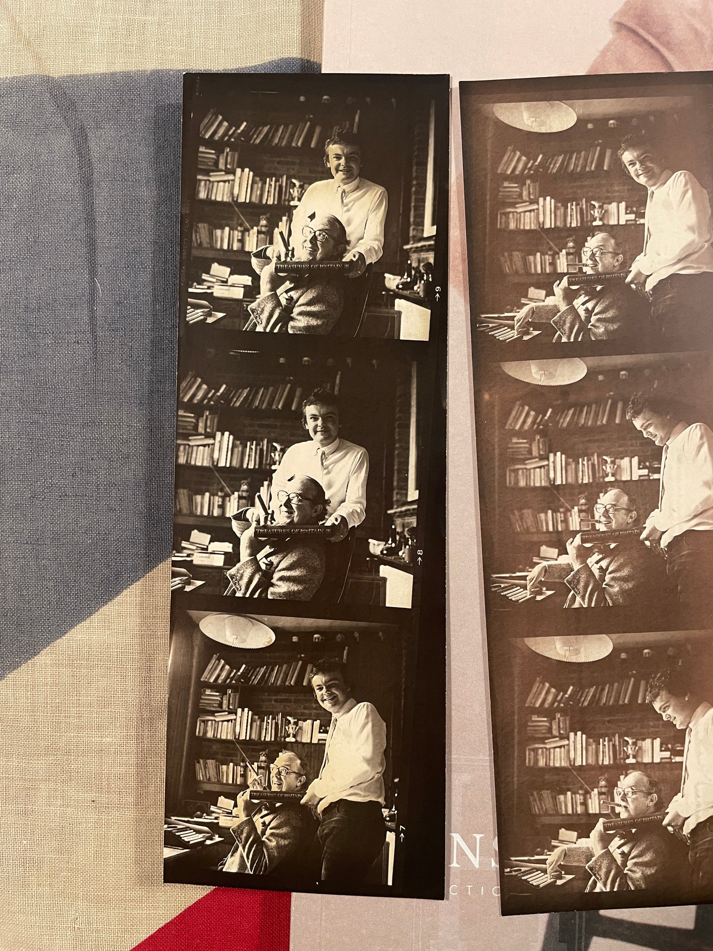 Eric Morecambe original publication photographs with negatives from his personal collection 120