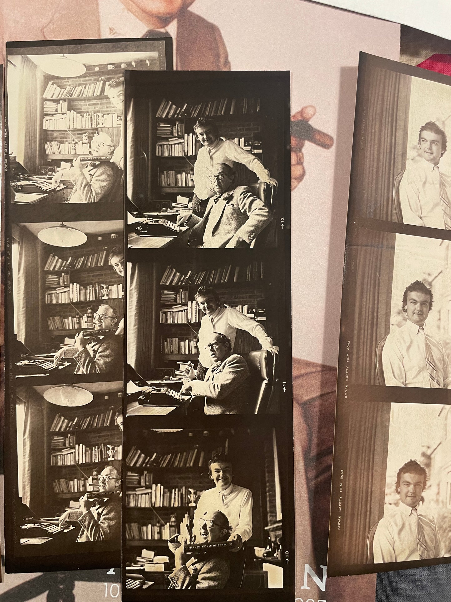 Eric Morecambe original publication photographs with negatives from his personal collection 120