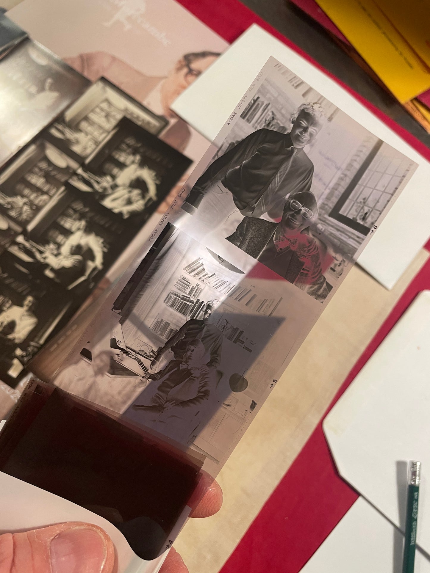 Eric Morecambe original publication photographs with negatives from his personal collection 120