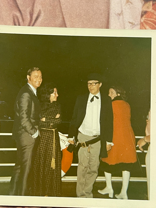 Eric Morecambe original photograph on QE2 from personal collection 134
