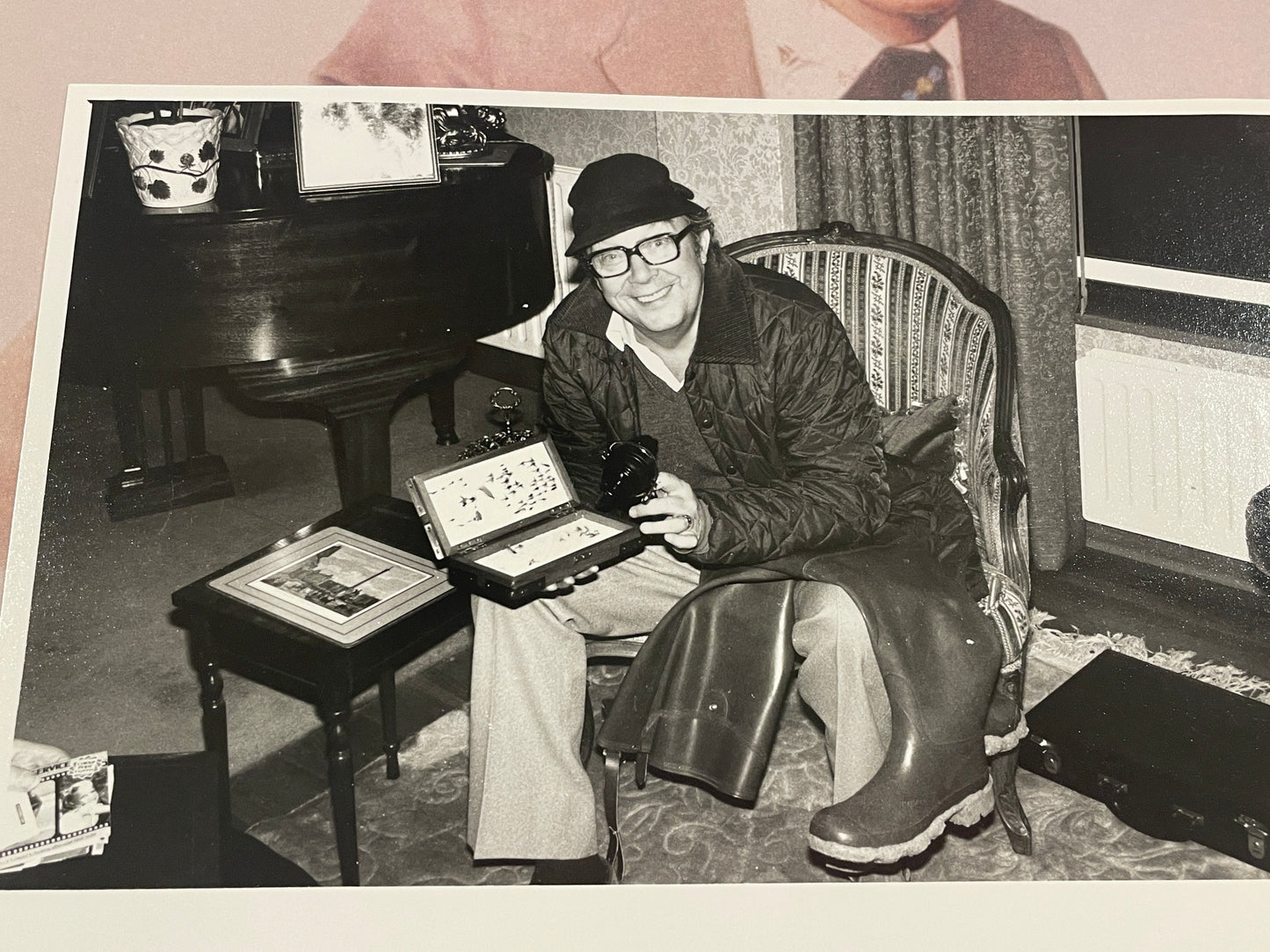 Eric Morecambe original fly fishing related photograph from his personal collection 135