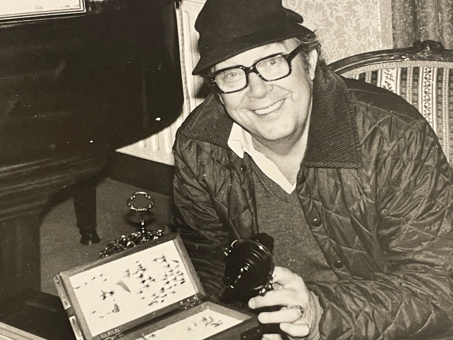 Eric Morecambe original fly fishing related photograph from his personal collection 135