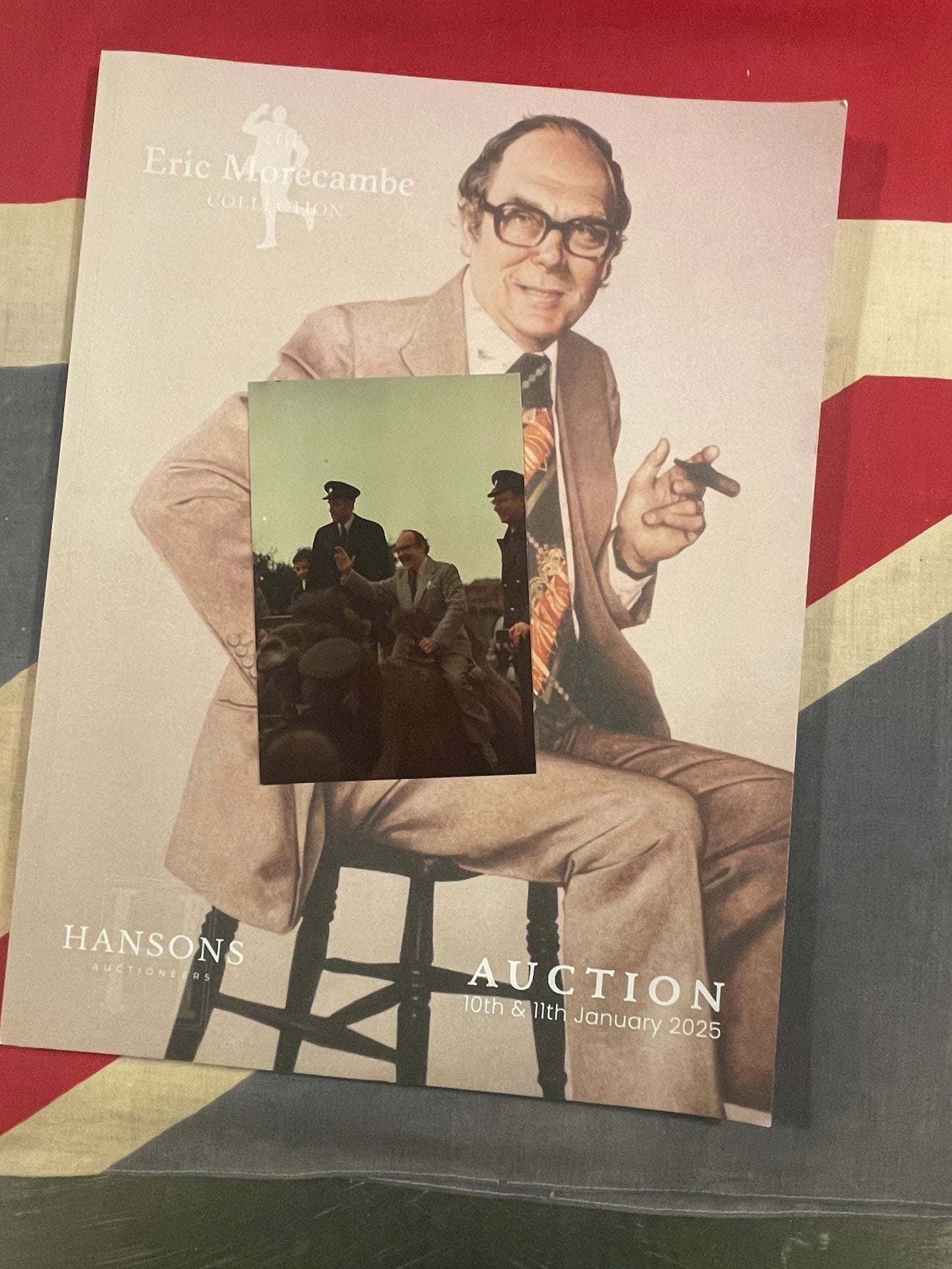 Eric Morecambe original photograph on a camel from his personal collection 101