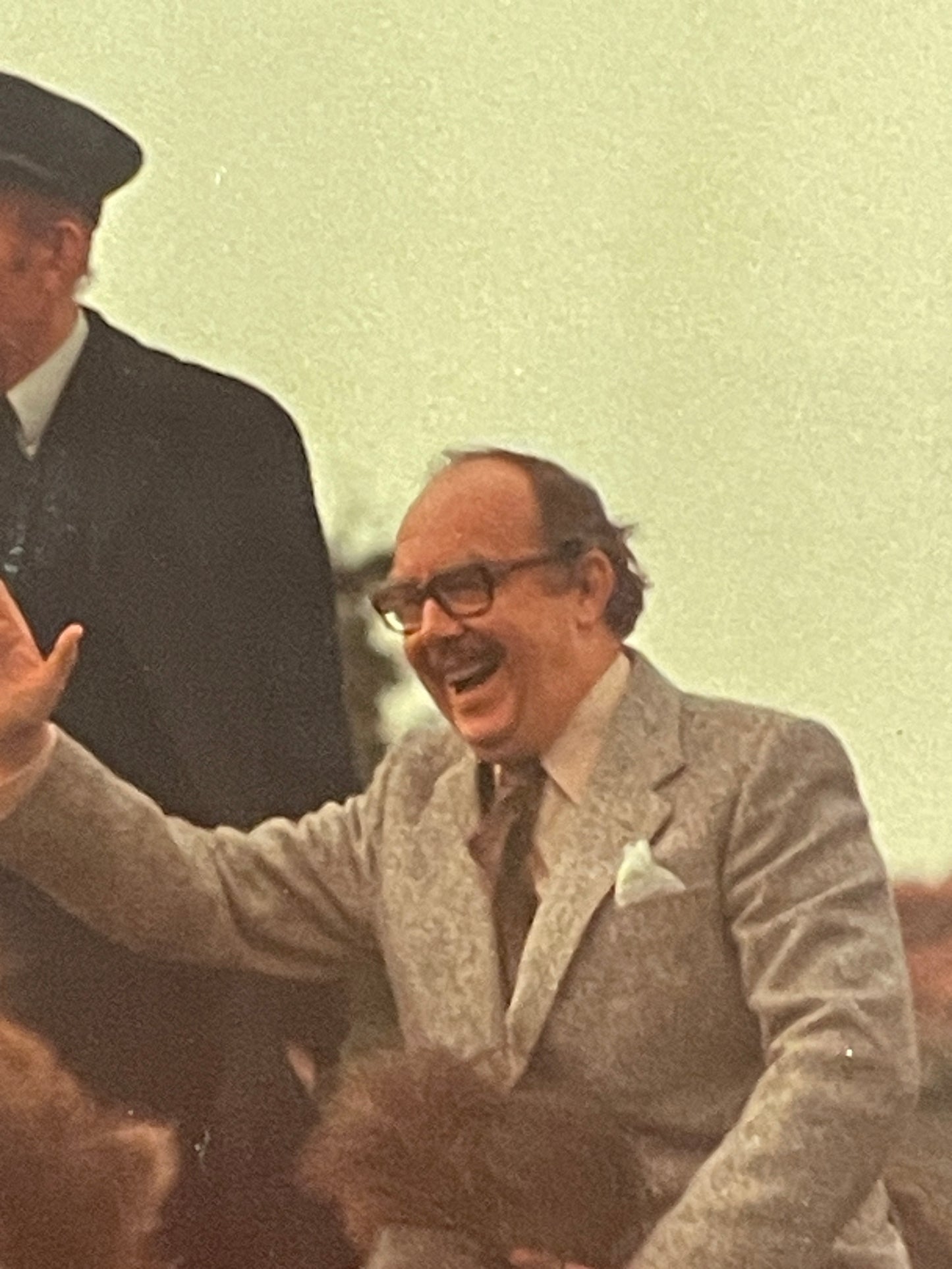 Eric Morecambe original photograph on a camel from his personal collection 101